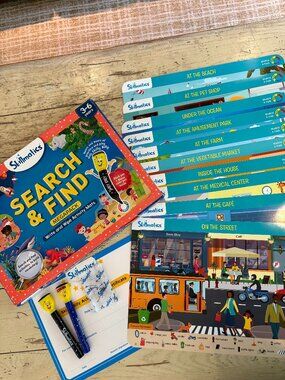 Skillmatics Search and Find Megapack - Write & Wipe Activity Mats